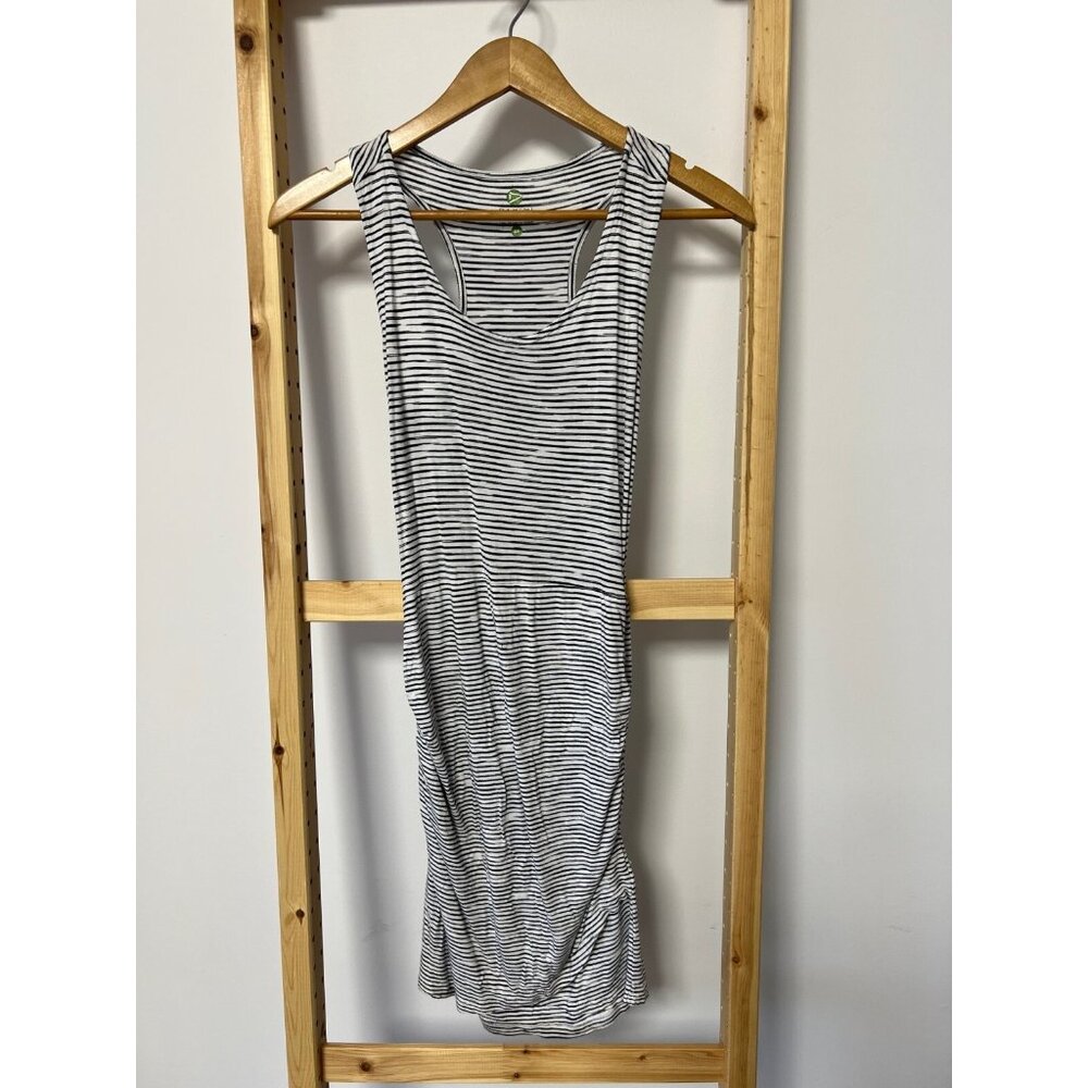 Dakini Racerback Striped Gathered Dress ( S )